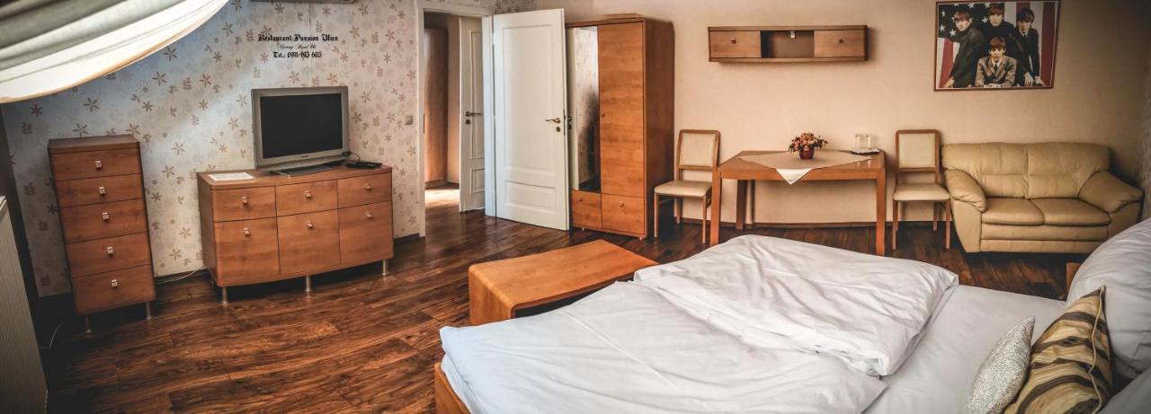 Restaurant Pansion Wien Cierny Brod Luaran gambar