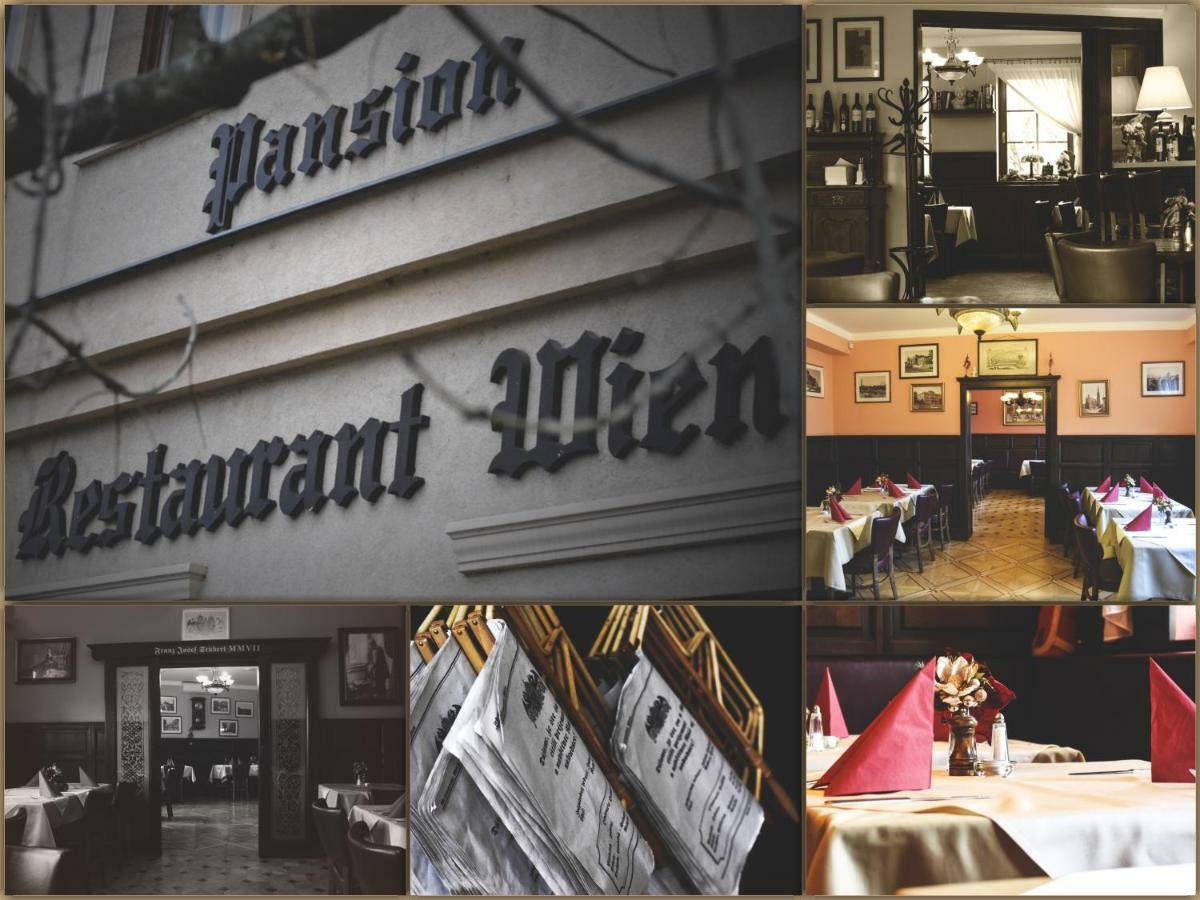 Restaurant Pansion Wien Cierny Brod Luaran gambar