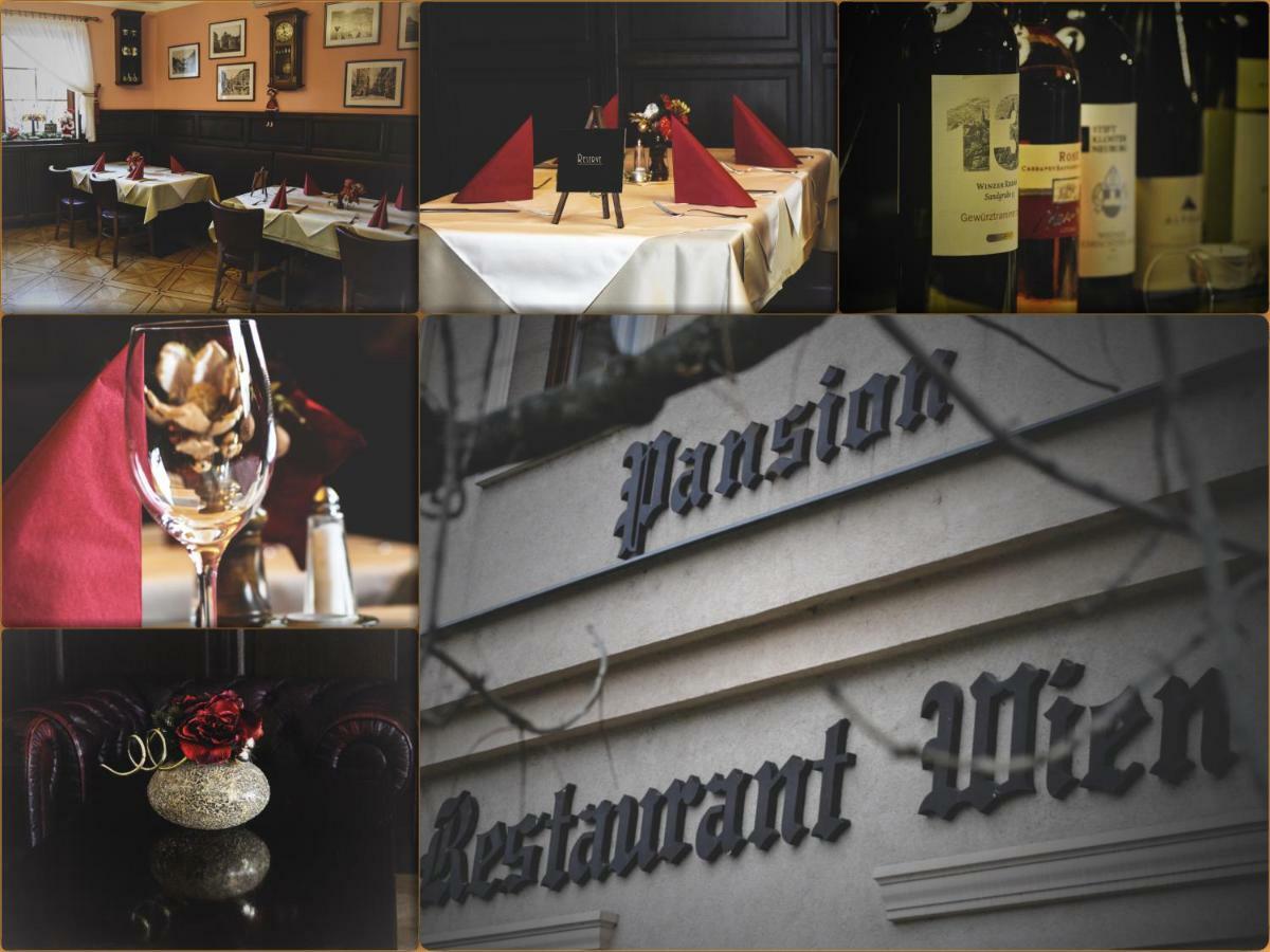 Restaurant Pansion Wien Cierny Brod Luaran gambar