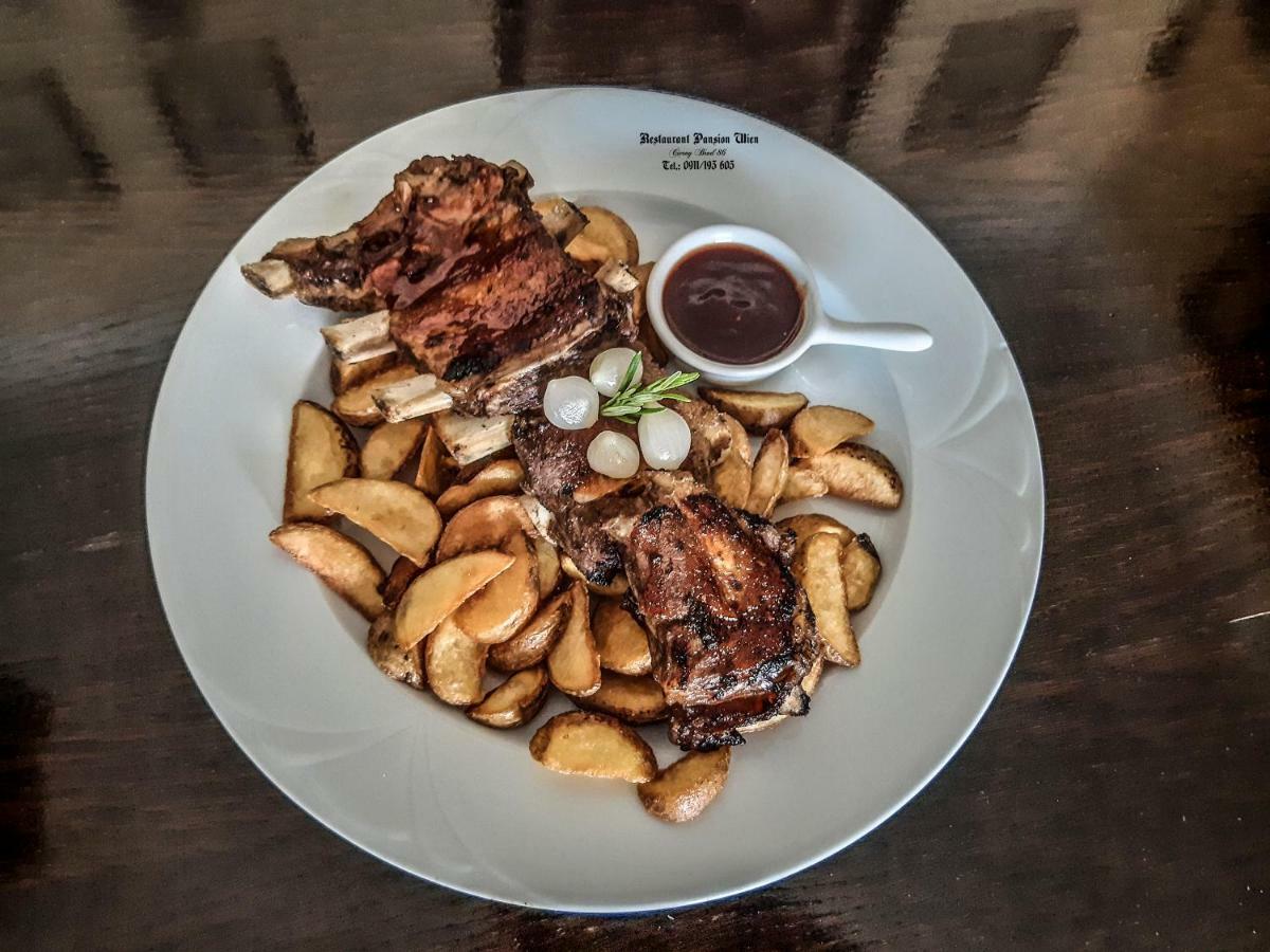 Restaurant Pansion Wien Cierny Brod Luaran gambar
